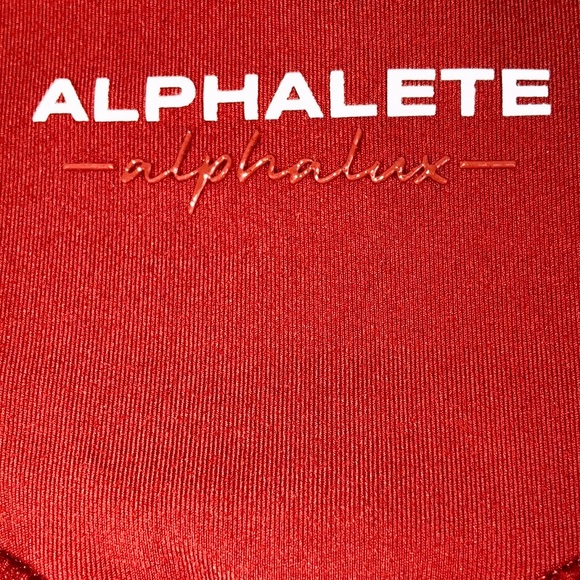 Alphalete Alphalux Pocket Legging Ember - Picture 8 of 9